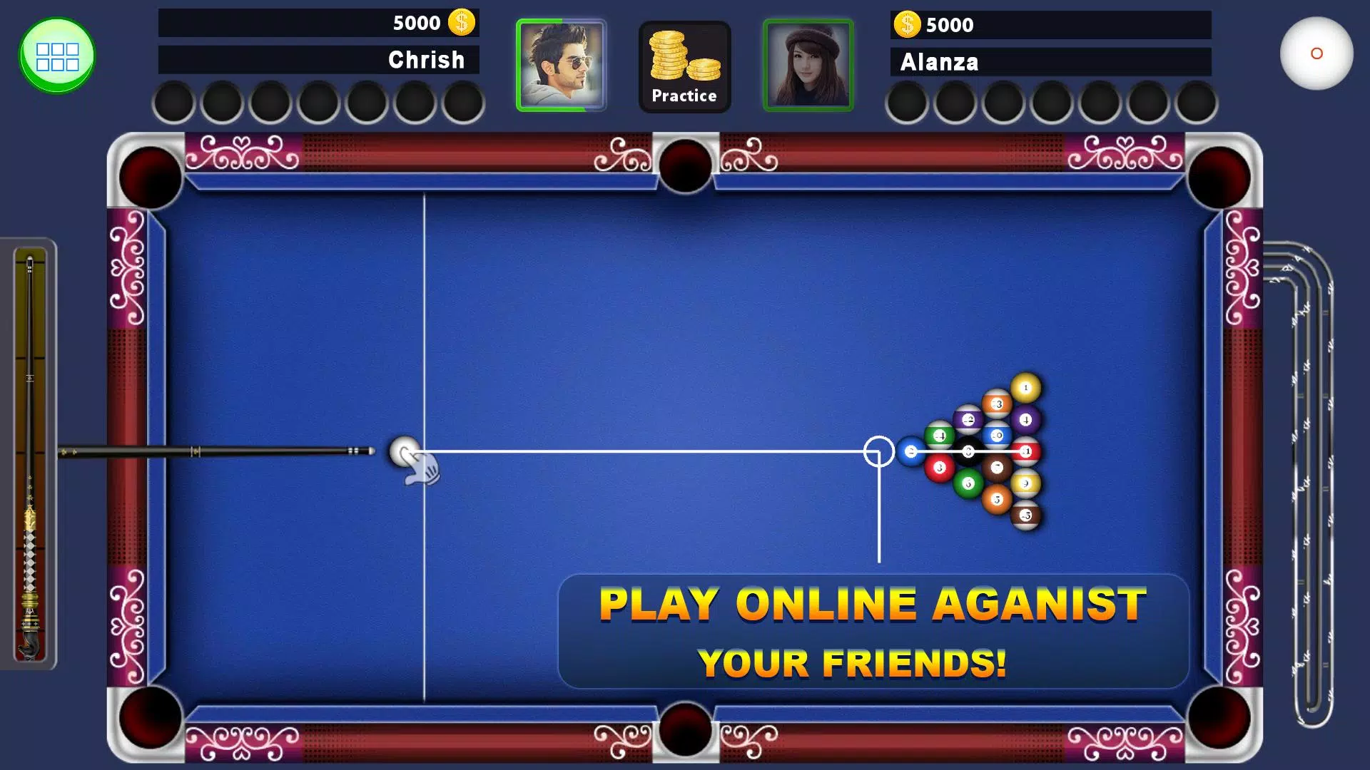 Play 8 Ball Pool Online: Multiplayer pool