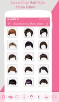 Boys Hairstyle Photo Editor Plakat