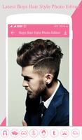 1 Schermata Boys Hairstyle Photo Editor