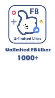 Guides For Fb Liker 1000+ Unlimited Likes Affiche