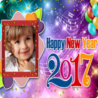 Happy New Year Photo Frames آئیکن