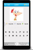 Guess Cartoon Character Quiz скриншот 1