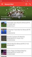 برنامه‌نما Mods for Minecraft PE 2017 عکس از صفحه