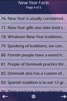 Awesome New Year Facts capture d'écran 2