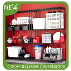 Colorful Garage Organization Guides icône