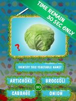 Vegetable Quiz Kids Games capture d'écran 2