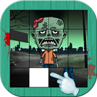 Zombie Slide Puzzle Kids Game icône