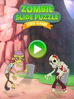 Zombie Slide Puzzle Kids Game Affiche