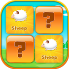 آیکون‌ Animal card match game