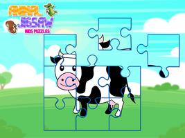 Animal Jigsaw Kids Puzzle syot layar 2