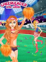 Cheerleader Girl Salon Poster