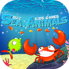 Sea Animal Quiz Kids Game icône