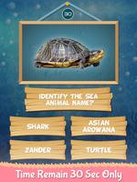 Sea Animal Quiz Kids Game capture d'écran 2