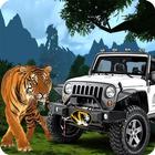 Safari Jungle Parking Cars - Offroad 4x4 Adventure icône