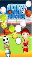 bubble shooter sportive Affiche