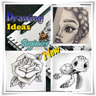 Ideas de dibujo creativo para principiantes icono