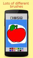 子供のためのフルーツぬりえ スクリーンショット 1
