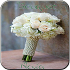 Arreglos de flores naturales para Bouquet de novia icône