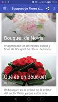 Arreglos de flores naturales para Bouquet de novia capture d'écran 2