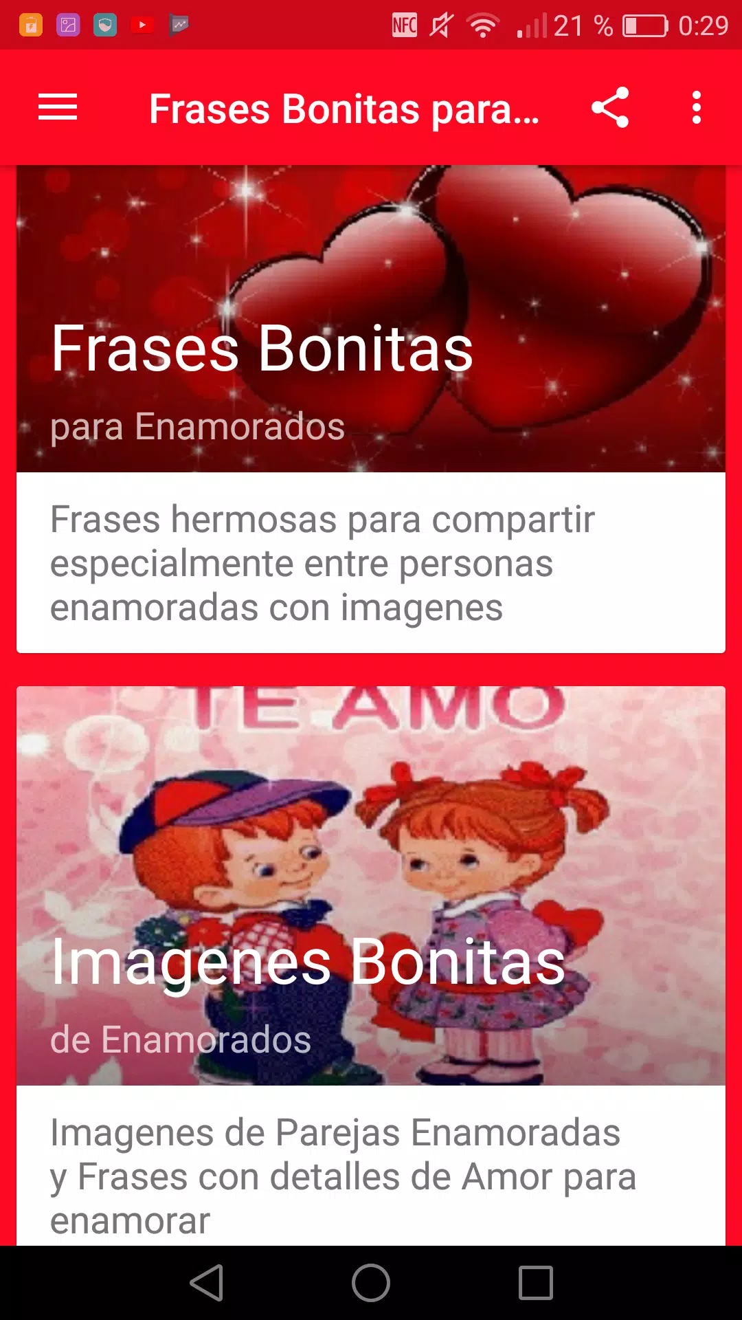 Tải xuống APK Frases Bonitas Para Enamorados cho Android Tải xuống APK Frases Bonitas Para Enamorados cho Android