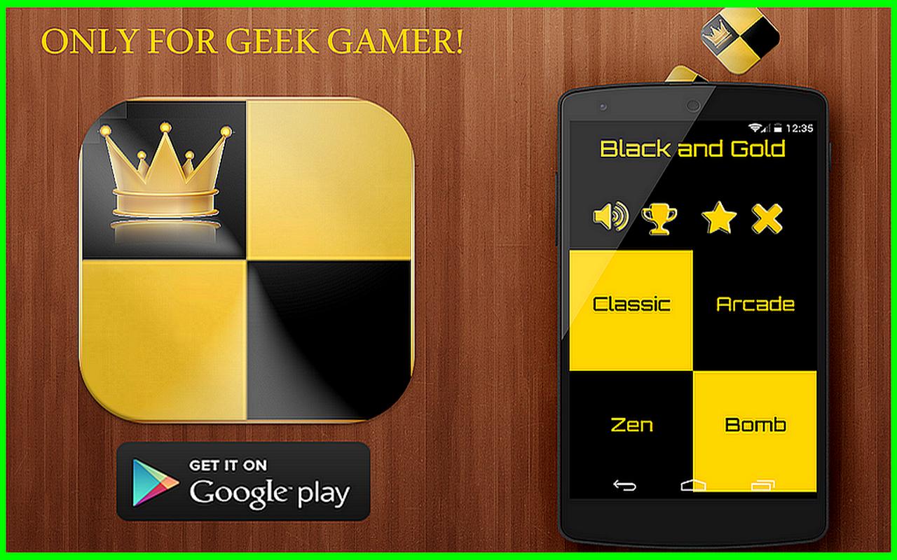 Piano Tiles 2 Gold & Black VIP APK for Android Download