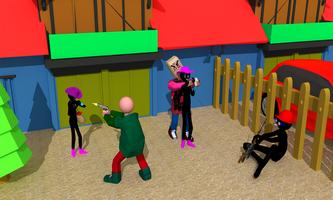 Stick Figure Sniper Hero ảnh chụp màn hình 1