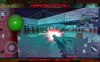 Modern Combat Terrorist Attack capture d'écran 1