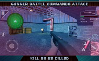 Gunner Battle Commando Attack تصوير الشاشة 3