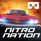Nitro Nation VR Cardboard Demo Zeichen