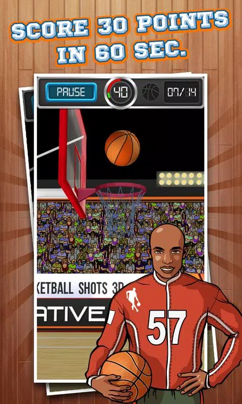 Basketball Shots 3D™ Online by Creative Mobile