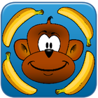 ikon Monkey Eat Banana