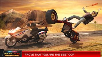 برنامه‌نما Police vs Thief MotoAttack عکس از صفحه