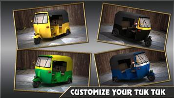 Tuk Tuk Hill Climbing 3D โปสเตอร์