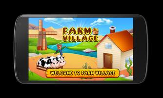 Farm Village Affiche