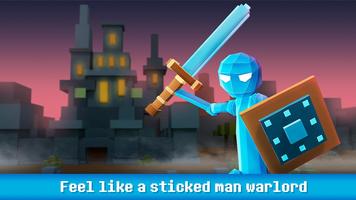 Sticked Man Bloody Warrior Legend City Revenge Affiche