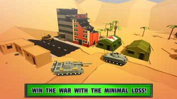 Epic Tank Armada - Cube Battlefield Wars capture d'écran 3