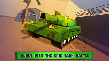 Epic Tank Armada - Cube Battlefield Wars poster