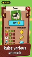 My Pocket Little Farm - Animals Zoo Tycoon 截图 1