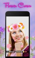 Poster Snap Flower Crown Camera