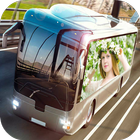 Bus Photo Frame أيقونة