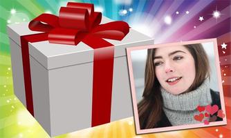 Gift Box Photo Frames پوسٹر