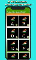 Indian Flag Letter Alphabets Wallpapers capture d'écran 1