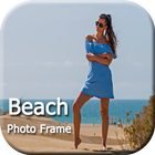 آیکون‌ Beach Photo Frames, Stickers, Lwp For WhatsApp