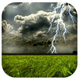 Real weather wallpaper icône