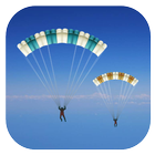 Skydivers - Real weather ícone