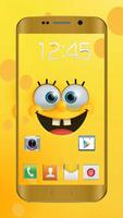 Spongecube Wallpaper HD Affiche