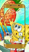 Spongecube Wallpaper HD imagem de tela 1