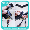 Easy DIY Choker Necklaces