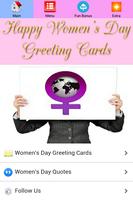 Women Day Greeting Card poster
