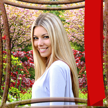 Bahçe fotoğraf çerçeveleri